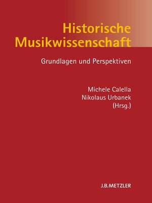 Historische Musikwissenschaft - ebook